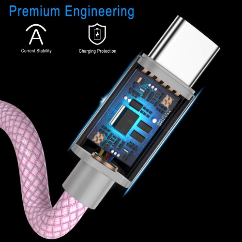 B USB Type C Charger Cable 6.6FT 2Pack,Charging Cord for Kindle Fire HD 7 12th 2022,10 9th 2019,8 10th 2020,Paperwhite 11th 2021 Generation,Samsung