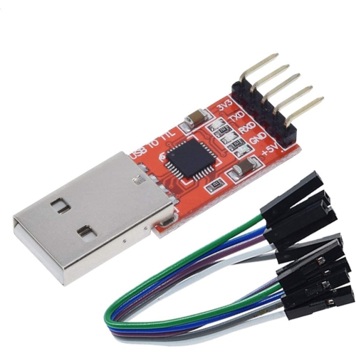 H CP2102 USB 2.0 to TTL Module Serial Converter Adapter Module USB to TTL Downloader with Jumper Wires