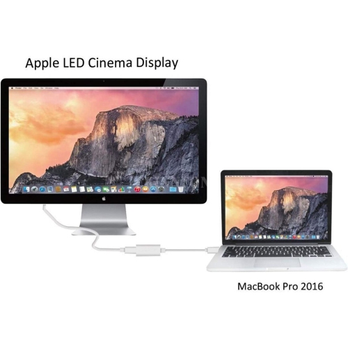 Adaptateur USB-C à Mini DisplayPort 4K 60 Hz, convertisseur USB-C à Mini DP prêt à l’emploi compatible avec MacBook Pro 2017/2018, MacBook Air,