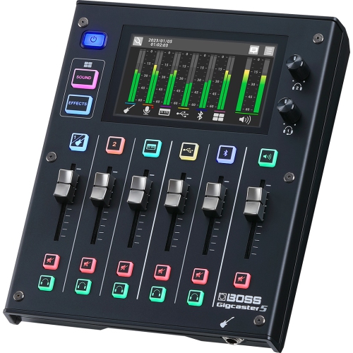 BOSS Gigcaster 5-Channel Audio Streaming Mixer