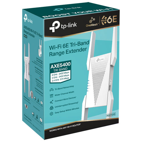 TP-Link Wireless AXE5400 Wi-Fi 6 Range Extender
