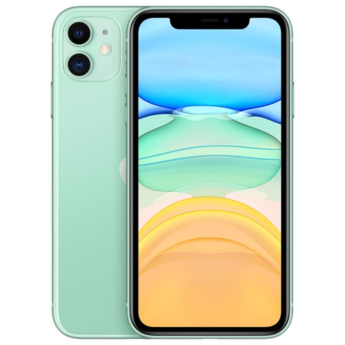 Remis à neuf - iPhone 11 de 128 Go d'Apple - Vert - Déverrouillé