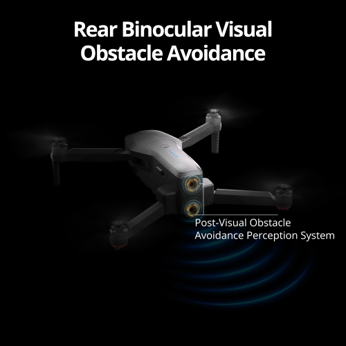 The Bigly Brothers GD96 Midnight Alpha Ultra HD, Built-In Binocular Long Range Obstacle Avoidance Drone, 60-Mins Flight Time, 5km Range, 3-Axis Gimbal, GPS System, Follow Me Mode