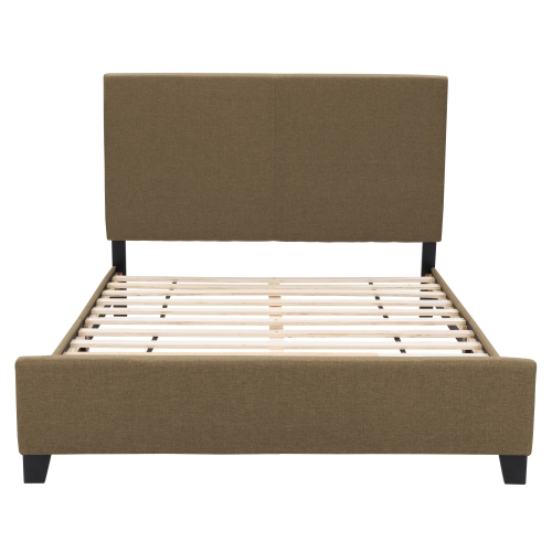 CorLiving Juniper Fabric Upholstered Bed, Queen