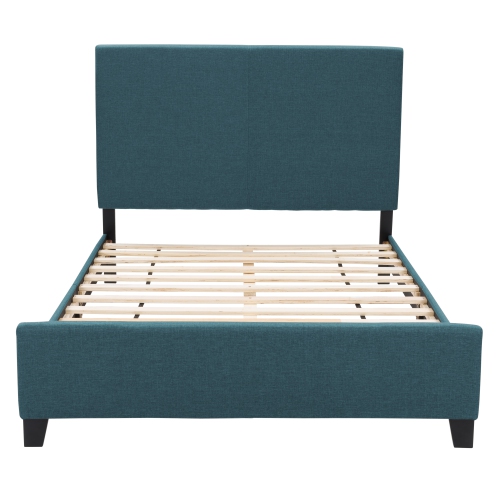 CorLiving Juniper Fabric Upholstered Bed, Double