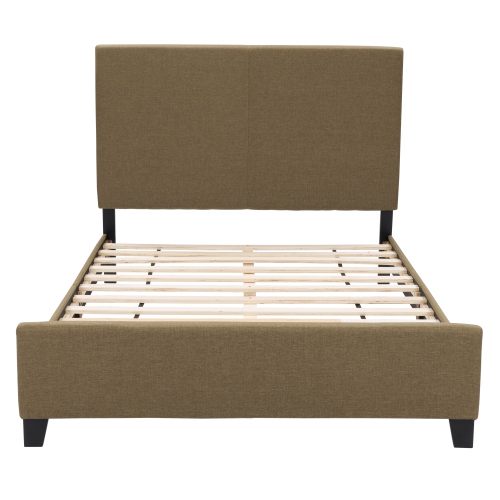 CorLiving Juniper Fabric Upholstered Bed, Double
