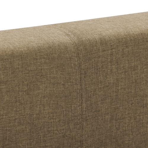 CorLiving Juniper Fabric Upholstered Bed, Double