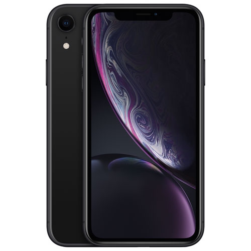 Remis à neuf - iPhone XR de 64 Go d'Apple - Noir - Déverrouillé