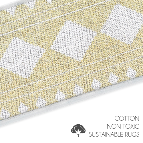 SussexHome Stair Treads - 70 % Cotton Carpet Strips for Indoor Stairs - Easy to Install with Double Adhesive Tape - Safe, 9" X 28" - 7-Pack - Beige