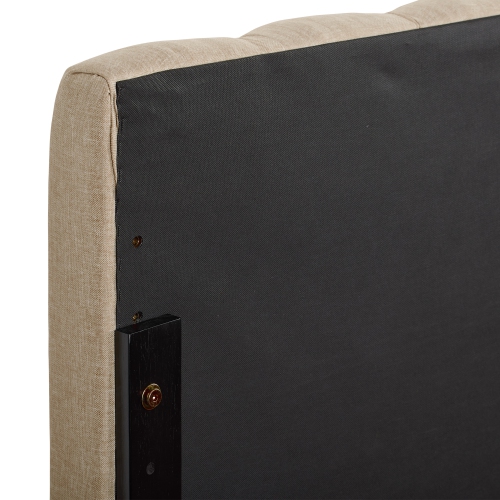 CorLiving Helena Velvet Headboard, Full/Double