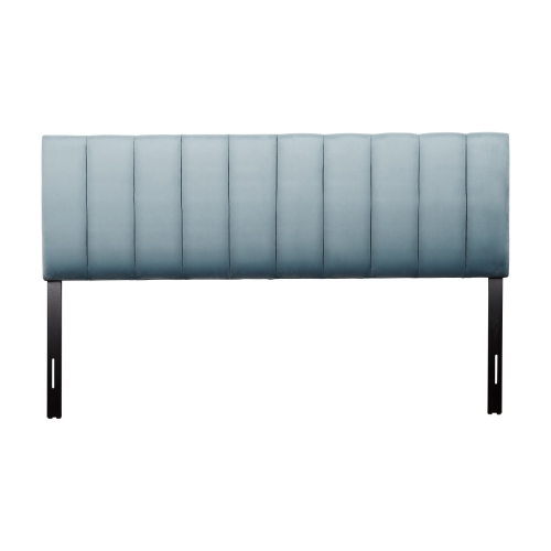 CorLiving Helena Velvet Headboard, King