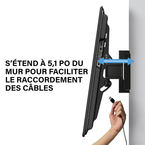 SANUS Accents 32" - 85" Extendable Tilting TV Wall Mount