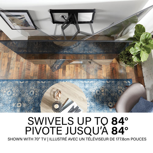 Support mural articulé Classic de SANUS pour téléviseur de 37 à 90 po