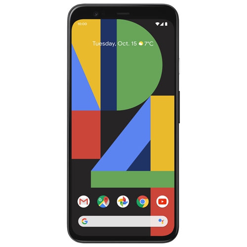 Refurbished - Google Pixel 4 64GB - Just Black - Unlocked