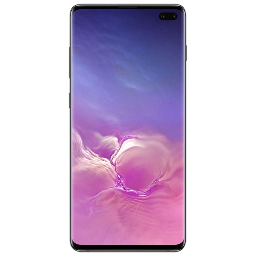 SAMSUNG  Refurbished (Fair) - Galaxy S10+ (Plus) 128GB - Prism - Unlocked In Black