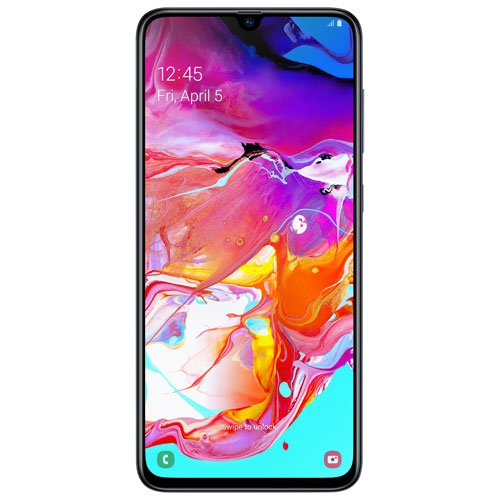 Remis à neuf - Galaxy A70 de 128 Go de Samsung - Noir - Déverrouillé