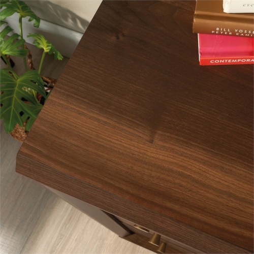 Sauder Willow Place Engineered Wood 6 Drawer Dresser in Grand Walnut