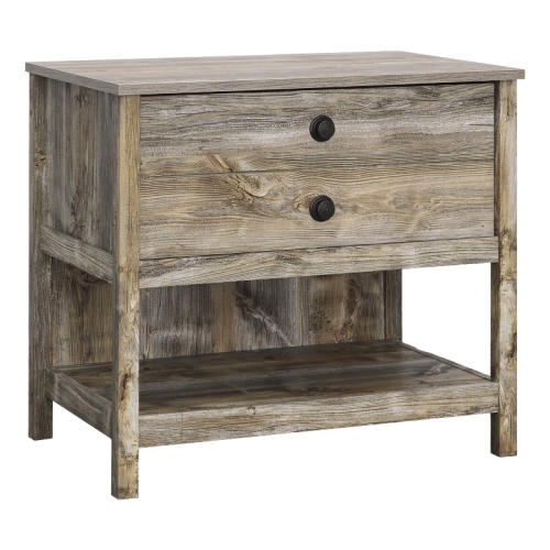 Sauder Granite Trace Engineered Wood Lateral File in Rustic Cedar/Brown