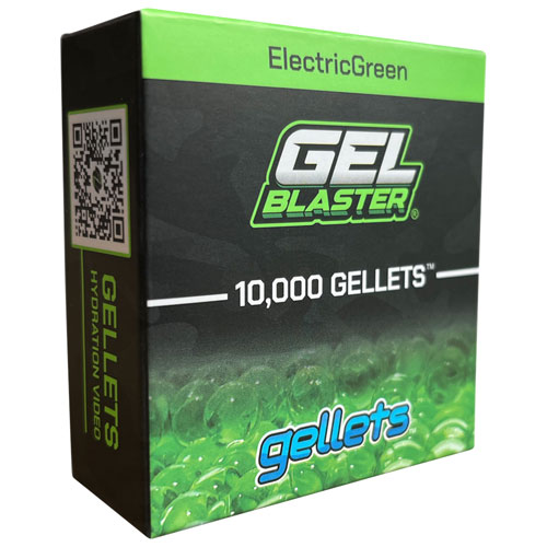 Balles en gel de Gel Blaster – 10 000 sachets – Vert