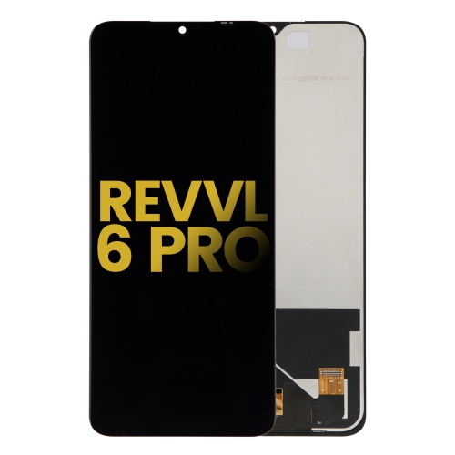Replacement LCD Assembly Without Frame Compatible With T-Mobile Revvl 6 Pro (All Colors) by ESOURCE PARTS - Refurbished condition - Image 2