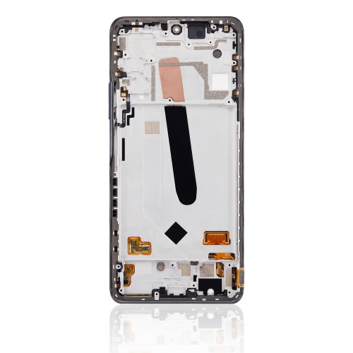 Replacement OLED Assembly With Frame Compatible With Xiaomi Poco F3 / Redmi K40 (Night Black) by ESOURCE PARTS - Refurbished condition - Image 3