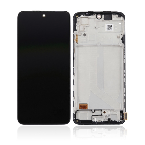 ESOURCE PARTS  Replacement Oled Assembly With Frame Compatible With Xiaomi Redmi Note 10 4G / Redmi Note 10S (Aftermarket Plus) (All Colors)