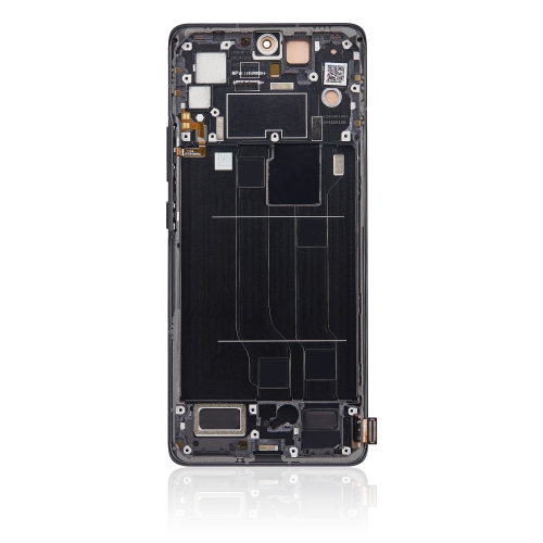 Replacement OLED Assembly With Frame Compatible With Xiaomi Civi / Civi 1S (Black) by ESOURCE PARTS - Refurbished condition - Image 4