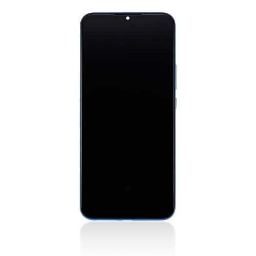 Replacement OLED Assembly With Frame Compatible With Xiaomi Mi 10 Lite 5G (Aurora Blue) by ESOURCE PARTS - Refurbished condition - Image 3