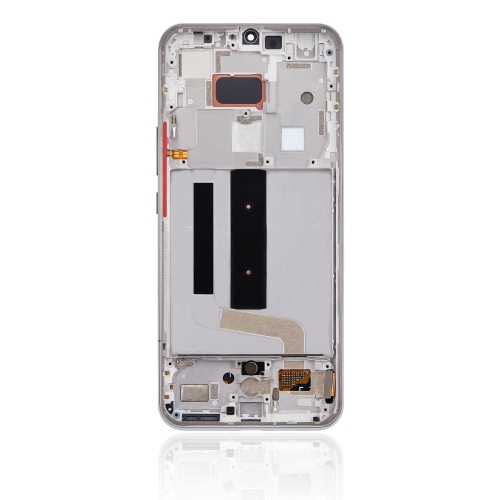 Replacement OLED Assembly With Frame Compatible With Xiaomi Mi 10 Lite 5G (Dream White)