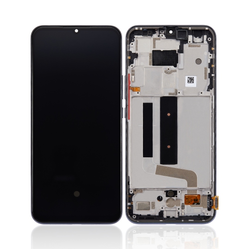 Replacement OLED Assembly With Frame Compatible With Xiaomi Mi 10 Lite 5G (Cosmic Gray) by ESOURCE PARTS - Refurbished condition - CA$150.04