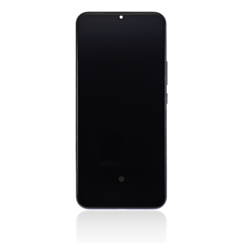 Replacement OLED Assembly With Frame Compatible With Xiaomi Mi 10 Lite 5G (Cosmic Gray) by ESOURCE PARTS - Refurbished condition - Image 3