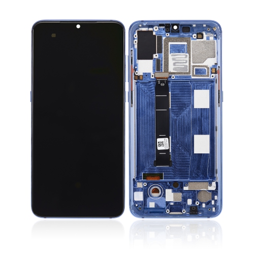 Image 1 of 5.. Replacement OLED Assembly With Frame Compatible With Xiaomi Mi 9 (Ocean Blue)