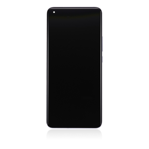 Replacement OLED Assembly With Frame Compatible With Xiaomi Mi 11 Pro (Purple) by ESOURCE PARTS - Refurbished condition - Image 3