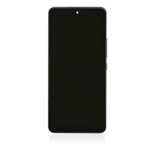 Refurbished - Replacement OLED Assembly With Frame Compatible With Xiaomi 12 Lite (Black)