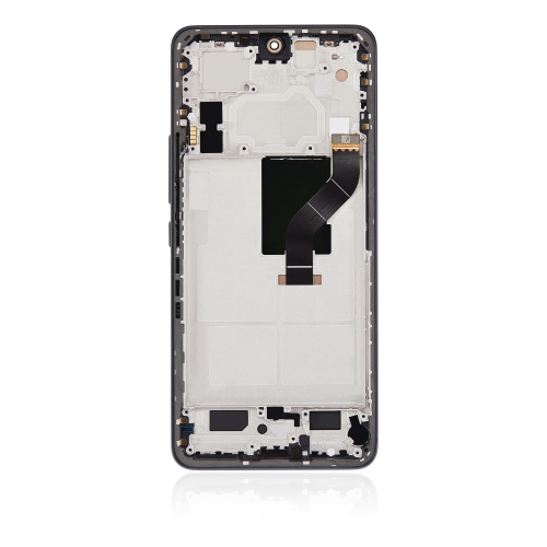 Refurbished - Replacement OLED Assembly With Frame Compatible With Xiaomi 12 Lite (Black)