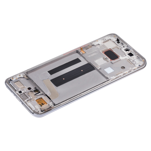 Replacement OLED Assembly With Frame Compatible With Xiaomi Mi 10 Lite 5G (Dream White) by ESOURCE PARTS - Refurbished condition - Image 4