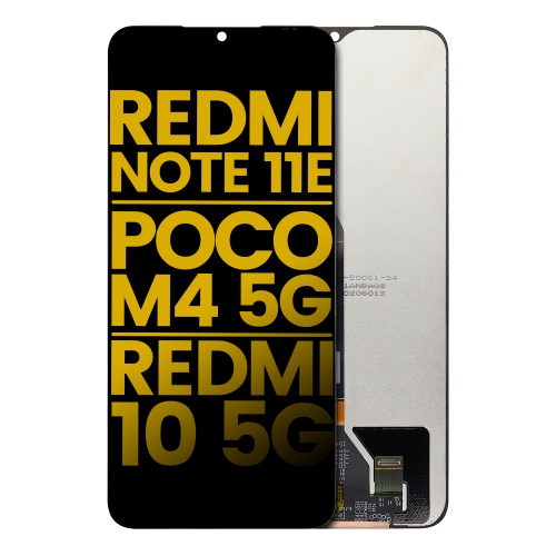 Replacement LCD Assembly Without Frame Compatible With Xiaomi Redmi Note 11E / Poco M4 5G / 10 5G (All Colors) by ESOURCE PARTS - Refurbished condition - Image 2