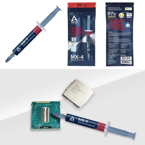 Replacement Arctic Silver MX-4 Thermal Compound Paste Carbon Based High Performance Heatsink Paste