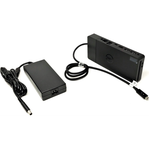 Refurbished Dell WD19TB Thunderbolt Docking Station 180W AC Power Adapter (130W Power Delivery)