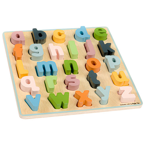 Casse-tête ABC en lettres minuscules de Bigjigs Toys