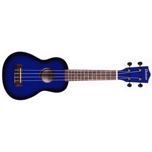 Denver Soprano Ukulele - Dark Blue Burst