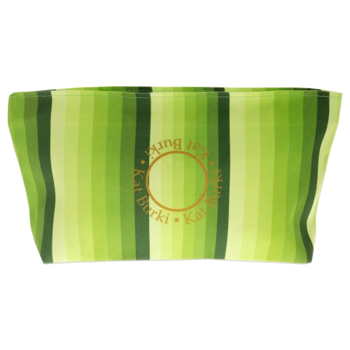 Stripe Travel Case - Green by Kat Burki for Women - 1 Pc Bag