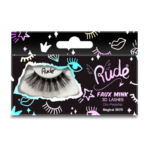 RUDE  Essential Faux Mink 3D Lashes