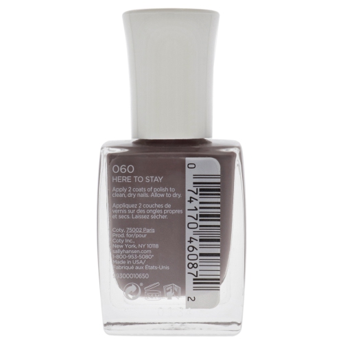Mega Strength Nail Color - 060 Here To Stay by Sally Hansen for Women - 0.4 oz Nail Polish