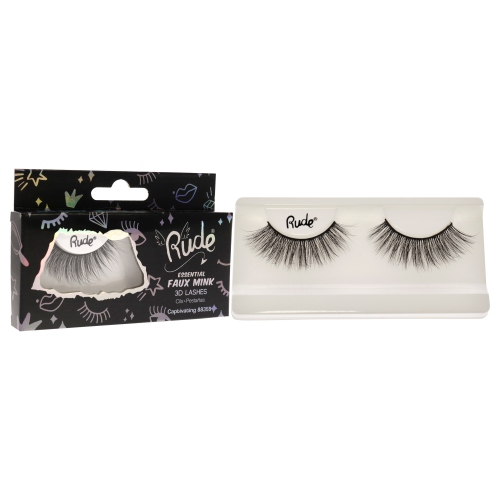 RUDE Essential Faux Mink 3D Lashes