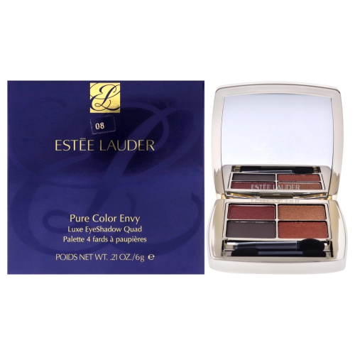 ESTEE LAUDER  Pure Color Envy Luxe Eyeshadow Quad - 08 Wild Earth By for Women - 0.21 OZ Eye Shadow