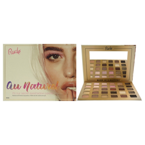 RUDE COSMETICS  Au Naturel 30 Eyeshadow Palette By for Women - 1.05 OZ Eye Shadow