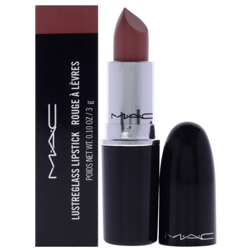 MAC  Lustreglass Lipstick - Thanks Its By for Women - 0.1 OZ Lipstick