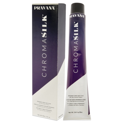 ChromaSilk Creme Hair Color - 6.37 Dark Golden Violet Blonde par Pravana for Unisex - 3 oz Hair Color