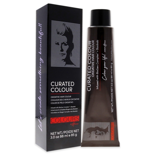 Curated Color - 3.22-3VV Intense Dark Violet Brow by Colors By Gina for Unisex - 3 oz Hair Color